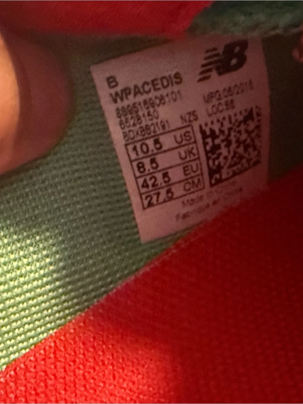 Limited Edition New Balance Vazee Pace 2016 “Ariel” runDisney sneakers.